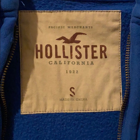 Blue Hollister Jacket - Picture 2 of 2